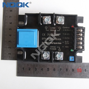 โมดูลควบคุมแรงดันไฟฟ้าอัจฉริยะ 40A 250VAC 5V แบบเฟสเดียว SCR <span class=keywords><strong>SSR</strong></span> สำหรับโหลดกำลังสูง ดีไซน์ขนาดเล็กแบบปิดผนึก - Product Image 5