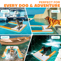 Rampe de quai gonflable pour chien