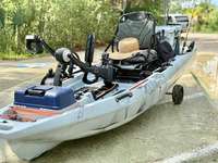 Kayak de pêche modulaire 2025 NOUVEAU 9 HDPE Durable Écologique Léger Facile à ranger Une personne Sit-On-Top Pagaie Garantie 2 ans