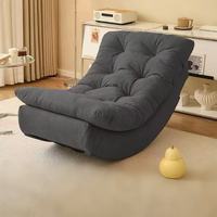 Canapé en tissu unique de style moderne pour salon, fauteuil sectionnel confortable et relaxant à compression lunaire