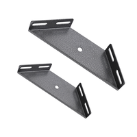 Accessoire de support de fer à angle droit épaissi à 90 degrés pour accrocher le support d'étagère en fer triangulaire mural relie les étagères