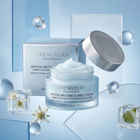 Crème Sorbet Fermentée SHENGYUAN – Hydratant Luxueux Raffinant les Pores, Solution Premium Matifiante pour Soins de la Peau, Idéale pour les Coffrets Cadeaux SPA et Boutiques