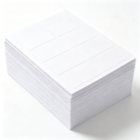 Étiquettes d'expédition Haoxuan en papier semi-brillant avec impression de données variables pour la gestion des informations logistiques
