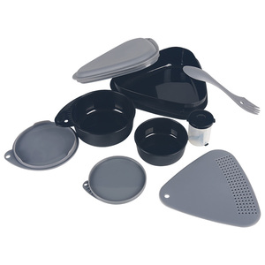 Kit de désordre de <span class=keywords><strong>camping</strong></span> portable tout-en-un <span class=keywords><strong>Vaisselle</strong></span> essentielle pour les campeurs et les amateurs de plein air - Product Image 1