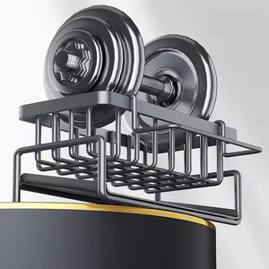 Égouttoir de <span class=keywords><strong>cuisine</strong></span> antirouille pour évier Porte-éponge à savon Porte-brosse à vaisselle Évier Organisateur Plateau d'égouttement - Product Image 4
