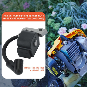 Bobine d'allumage 4140 400 1308 <span class=keywords><strong>pour</strong></span> moteur de <span class=keywords><strong>débroussailleuse</strong></span> et taille-haie <span class=keywords><strong>Stihl</strong></span> FC55 FS38 FS45 FS46 FS55 HL45 HS45 KM55 – Pièce de rechange - Product Image 3