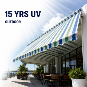<span class=keywords><strong>Tissu</strong></span> en bâche PVC tissé FLFX résistant aux UV, imperméable et antistatique |   Matériel rayé <span class=keywords><strong>pour</strong></span> auvents et tentes - Product Image 3