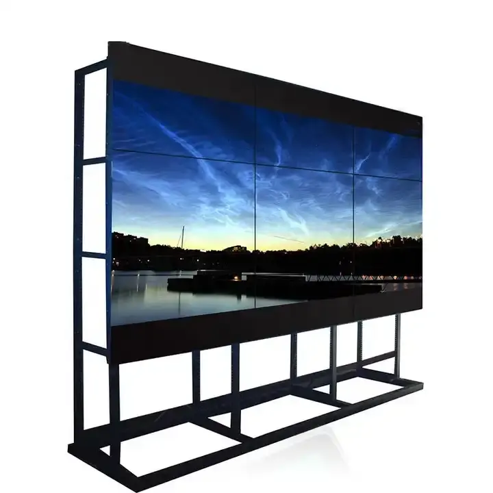 شاشة لمس مجمعة 100 بوصة عالية السطوع شاشة عرض LCD حامل لمشغل الإعلانات شاشات إشارة رقمية LED للإعلانات