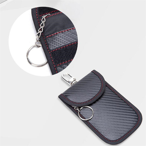 <span class=keywords><strong>Pochette</strong></span> <span class=keywords><strong>anti</strong></span>-vol en fibre de carbone bloquant le signal <span class=keywords><strong>RFID</strong></span> pour clés de <span class=keywords><strong>voiture</strong></span> et portefeuilles - Product Image 5