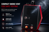 Machine à fumée professionnelle F8+ à débit réglable, détection de fuites, DC12V, arrêt automatique, équipement de diagnostic pour conduites de véhicules