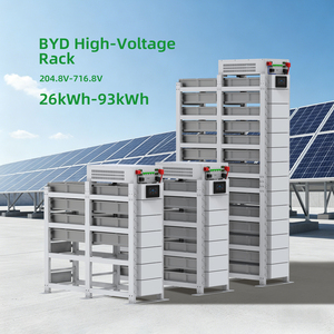แบตเตอรี่ LiFePO4 แบตเตอรี่ BYD Blade แรงดันสูง 30kWh 40kWh 50kWh ระบบกักเก็บพลังงานภายในบ้าน DC 200V-1000V พลังงานแสงอาทิตย์ สต็อกในโปแลนด์ - Product Image 1