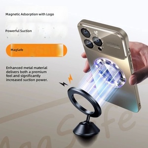 Coque de téléphone magnétique mate pour <span class=keywords><strong>iPhone</strong></span> 18 <span class=keywords><strong>Pro</strong></span> Max 16 14, protection d'objectif en PC avec motif animal - Product Image 2