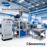Broyeur à haute vitesse pour PVC série SMF500/600/800, machine à broyer le plastique/broyeur pour matériaux de rebut PVC recyclés