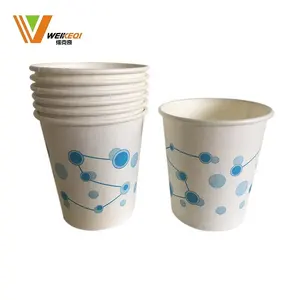 wholesale retail disposable hot paper coffee cup with lid and sleeves single layer paper cups 12oz 16oz