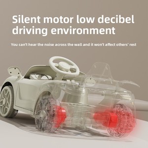 Auto Elettrica a Quattro Ruote per Bambini Mishore, per Ragazzi e Ragazze, con Telecomando, Modello 720 di Alta Gamma - Product Image 3