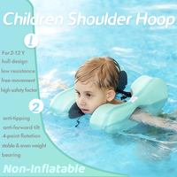 PiaoPiaoFish Bouée de natation portable pour enfants avec anneau d'épaule en EPE, flotteur de bras, haute sécurité, flottabilité équilibrée, écologique