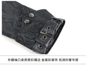 Chaqueta de Estilo Steampunk Medieval para <span class=keywords><strong>Hombre</strong></span>, Abrigo de Estilo Pirata, Vampiro, Gótico, de Brujo, para Disfraces de Halloween - Product Image 4