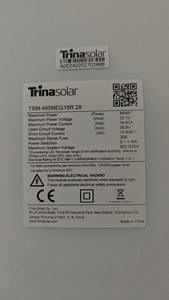 Nouveau modèle de panneau solaire à usage domestique <span class=keywords><strong>Trina</strong></span> TSM-NEG18R.28 solaire de type N TOPCon 490 Wp 495w 500w <span class=keywords><strong>505w</strong></span> prix de gros de Chine - Product Image 5