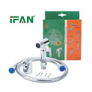 <span class=keywords><strong>Kit</strong></span> de douche <span class=keywords><strong>WC</strong></span> IFAN prêt à l'emploi avec douchette, tuyau flexible et support - Product Image 3