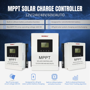 Chargeur solaire <span class=keywords><strong>MPPT</strong></span> 12V-60V 30A-40A-60A-80A-100A Contrôleur de charge solaire Contrôleur et chargeur solaire à haute efficacité - Product Image 1