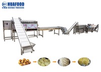 Petite machine entièrement automatique pour la fabrication de frites surgelées fraîches, ligne de production de frites de pommes de terre