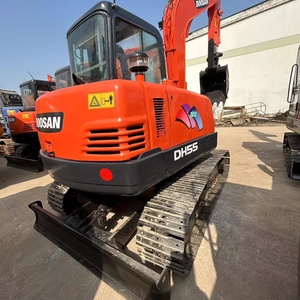 Mini pelle DOOSAN DH55 d'occasion de 5 tonnes en bon état Machines de construction pour pelleteuses Doosan d'occasion - Product Image 5