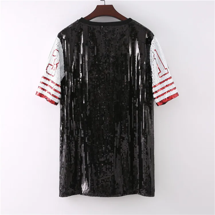 13 sequin jersey dress Custom Sequin Jersey Dress – Adorabella Boutique