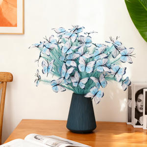 Rami di Farfalle Artificiali per Centrotavola Matrimoniali, Decorazioni per Casa, Ufficio, Feste e Composizioni Floreali - Product Image 4