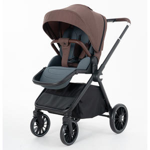 Poussettes pour Bébés. Siège Auto et Poussettes de Luxe pour Bébé, Grandes Roues, Pliable, Landau <span class=keywords><strong>3</strong></span> <span class=keywords><strong>en</strong></span> <span class=keywords><strong>1</strong></span> avec Siège Auto - Product Image 4