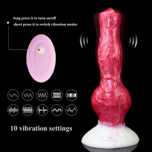 Vibrador de Nudos Grandes NNSX HOT, Dildo de Fantasía con Ventosa, Estimulador Realista de Pene y Vagina, Juguetes Sexuales Vibratorios para Mujeres y Hombres - Product Image 4
