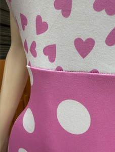 PEEQI Tuta Estiva in COTONE misto rosa, Streetwear Carino Senza Maniche con Schiena Scoperta a Pois, Tuta Intera Casual <span class=keywords><strong>Elegante</strong></span> da <span class=keywords><strong>Donna</strong></span> - Product Image 3