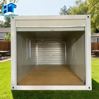 Maisons préfabriquées modulaires portables en acier isolé pour résidences, bureaux commerciaux, hôtels, cabines, maisons miniatures, maisons conteneurs mobiles