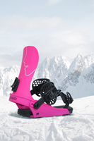 Snowboard pleine grandeur pour femmes adultes design unique logo personnalisé fixations de sports de ski d'hiver fixateurs fixations réglables
