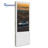 Écran publicitaire transparent LED pour ascenseur Ingscreen pour centre commercial, graphiques, écran tactile classé IP67, Full HD 1920x1080