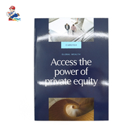 Brochure de catalogue de produits numérique OEM, reliure agrafée, avec spécifications et manuel, impression papier avec pelliculage mat-brillant