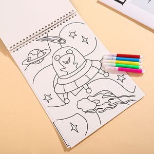 <span class=keywords><strong>Libro</strong></span> de Colorear en Espiral Premium para Niños, <span class=keywords><strong>Libro</strong></span> de Dibujo de Dibujos Animados para la Escuela, Viajes y Creación Artística - Product Image 5