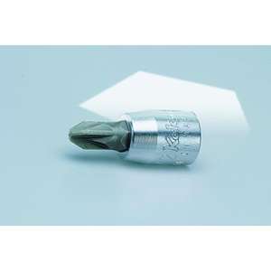 Koken-2000-28(PZ)-3 1/4 ''ซ็อกเก็ตบิต Pozidriv-EAN ซ็อกเก็ตมือ4991644005932 1/4" - Product Image 2