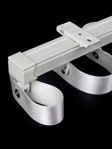 Nueva tendencia, cortinas transparentes, aleación de aluminio, riel plegable ondulado, Riel de cortina en forma de <span class=keywords><strong>S</strong></span> - Product Image 4