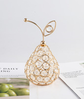 Fruits en cristal de luxe nordique de haute qualité artisanat accessoires de décoration pour la décoration de la maison