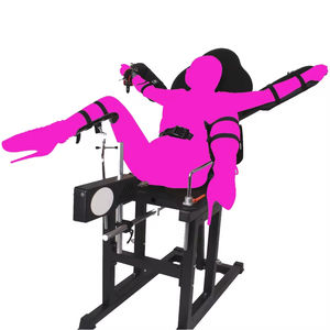 Dildo macchina del sesso sedia di ritenuta massaggio del sesso mobili Spreader gambe legante schiavo BDSM coppia amore divertente Bondage polsino sedia - Product Image 1