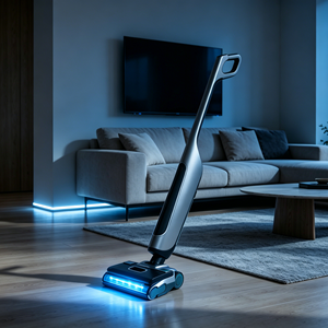 4000mAh Battery Electrolyzed Water System and Floor Design Vacuum Cleaner Wet <b>Dry</b> Featuring Vacuum Cleaner - Product Image 1