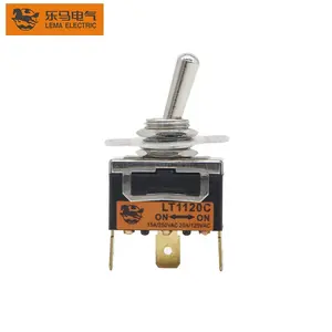 Lema LT1120C On-off 3 Pin Toggle Switch 2 Position Momentary Toggle Switch Rocker Switch