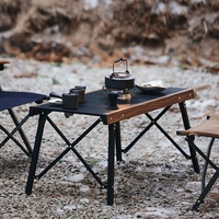 Naturehike Cuisine d'extérieur Table pliante de camping IGT Table de barbecue de camp légère et portable