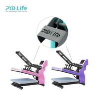PYD Life 38*38cm pressage à chaud numérique ouverture automatique tiroir grand Format t-shirt Sublimation plat presse à chaud Machine