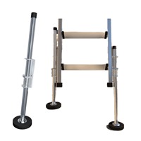 Accessoires d'échelle sur mesure : Niveleurs de pieds d'échelle réglables OEM/ODM pour échelles télescopiques