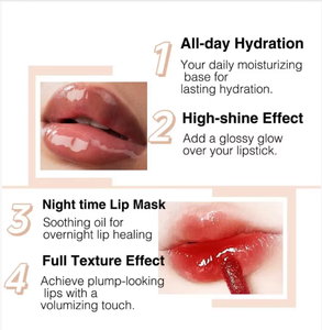 Brillo Labial de Miel, Aceite Hidratante para el Cuidado de los Labios, Marca Propia del Fabricante, Precio Accesible, Personalizable con Logotipo - Product Image 5