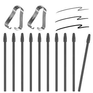 TiMOVO Marker Pen Tips Replacement Accessories Set 10Pcs Soft Ballpoint Remarkable Marker Plus Pen Tips for Remarkable 2