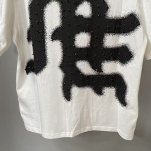 Camisetas de alta calidad de peso pesado 100% algodón MIXEDS EMOTION ropa camiseta Streetwear gráfico impreso camisas de gran tamaño para hombres - Product Image 3