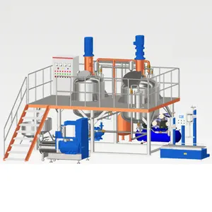 Automatic water-base paint manufacturing plant,paint production line