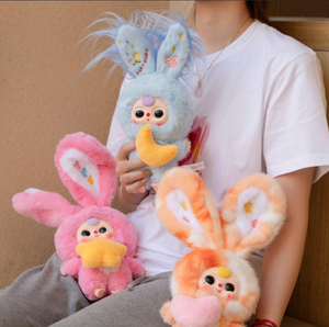 สินค้าขายดี ตุ๊กตากระต่าย Three-Lily Rabbit <span class=keywords><strong>Town</strong></span> V3 ของสะสม กล่องสุ่ม ของขวัญ พวงกุญแจ ของเล่น ตุ๊กตา ของแท้ - Product Image 5